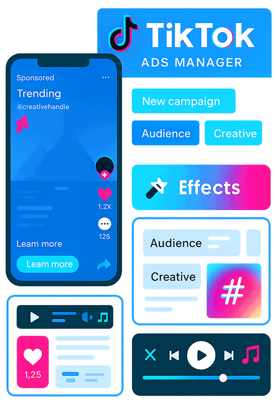 Boost brand awareness and leads with MarketMust TikTok Ads services – targeted short-video campaigns for traffic and conversions